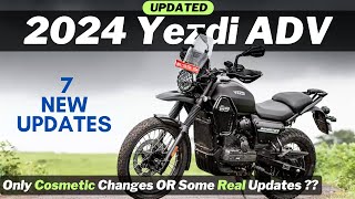 Yezdi Adventure 2024 got 7 New Updates 🤩  Good ADV Tourer between Xpulse amp Himalayan  ₹209 Lakh [upl. by Carr]