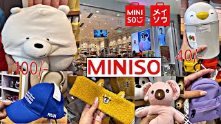 Miniso Store Tour  Miniso Haul  Miniso store complete tour  latest collection 2022 miniso [upl. by Yornoc]