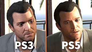 GTA 5  PS3 vs PS5 4K Graphics Comparison [upl. by Fedak480]