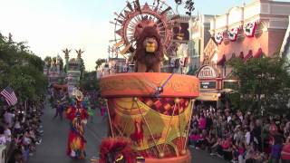 Mickeys Soundsational Parade at Disneyland Park featuring drummer Mickey Mouse [upl. by Dulsea]