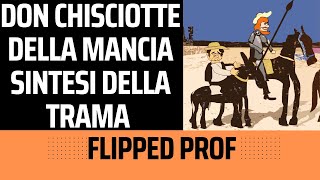 DON CHISCIOTTE DELLA MANCIA sintesi della TRAMA con i disegni e le animazioni di Flipped Prof [upl. by Dorey]