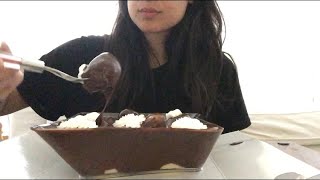 EATING Profiterole Relaxing Eating ShowEating Sounds [upl. by Mozelle852]