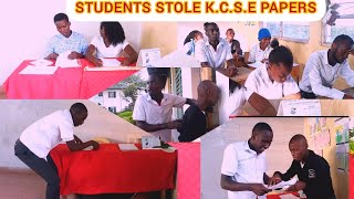 STUDENTS STOLE KCSE PAPERS PART 1 SCHOOL LIFE [upl. by Woodson]