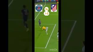 Atleti vs psg in champions league 🔥🤩🤌late minute drama football atleticomadridpsgchampions [upl. by Aisha614]