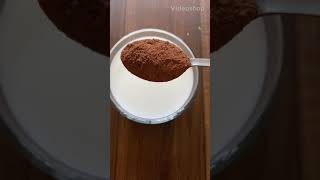 Cocoa Powder in water amp Milk Science ExperimentCocoa Powder Magic TrickCool science experiment [upl. by Messing]