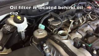 How to Change engine oil Holden Cruze Diesel turbo 2012 [upl. by Ttirrem]