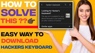 How to download hackers keyboardDownload hackers keyboard on Androidtrending viral [upl. by Oap9]