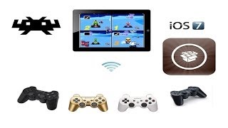 Retroarch iOS 7  4 players using PS3 controllers [upl. by Gewirtz]