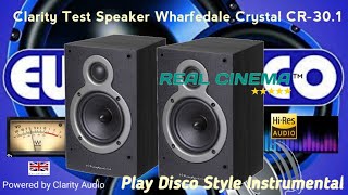 Check Sound Speaker Wharfedale Crystal CR301 Play Disco Style Instrumental Demo [upl. by Oiramat]