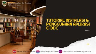 TUTORIAL INSTALASI amp PENGGUNAAN APLIKASI EDDC [upl. by Clite]