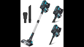 INSE 6 in 1 Lightweight Rechargeable Cordless Stick Vacuum [upl. by Letsirc234]