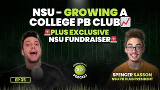 Building a Pickleball Club with NSU Pickleball President Spencer Sasson Ep 35 [upl. by Schubert]