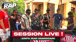 SESSION FREESTYLE 100 RAP MAROCAIN  PlanèteRap [upl. by Frasch]