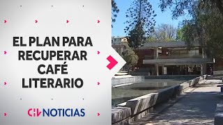 COMENZARON OBRAS Este es el plan de Providencia para recuperar Café Literario de Parque Balmaceda [upl. by Seyler]