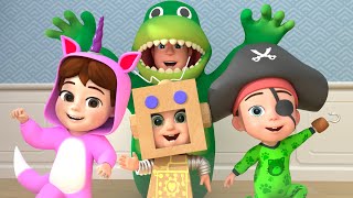 The Hokey Pokey Song With Dinosaur  Lalafun Nursery Rhymes amp Kids Songs [upl. by Geirk]