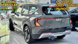 09 Upcoming Hybrid Cars Launch In India 🇮🇳 2024  Features Price Mileage  Upcoming Cars 2024 [upl. by Rigdon]