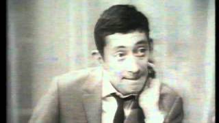 Serge Gainsbourg  Interview JT du 14 juin 1961 [upl. by Anigue]