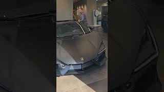 Millionaire bought a new Lamborghini [upl. by Aikemal538]