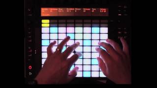 Ableton Push  Piano by Huston Singletary [upl. by Jaddan]