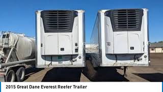 2015 Great Dane Everest Reefer Trailer 90343A [upl. by Pournaras]