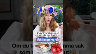 KLARADE du dig 🌸😱 före jul kommer midsommar 😅 challenge utamning midsommar midsommarmat [upl. by Ader]