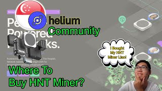 Helium HNT  I Bought My Helium Hotspot Miner Singapore  How Mining Works [upl. by Katsuyama]