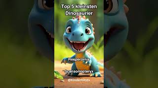 Top 5 kleinsten Dinosaurier KinderHitsTV [upl. by Littman]