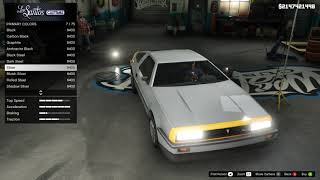 GTA 5  Making the DeLorean DMC12 from Back to the Future Deluxo [upl. by Marlena]