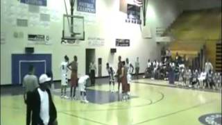 High School Basketball Player Attacks Referee After Bad Call [upl. by Atener]