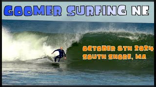 Goomer Surfing NE Oct 8 2024 South Shore MA [upl. by Frohne196]