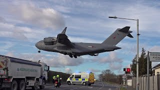 An even larger aircraft visits Northolt [upl. by Ihcur833]