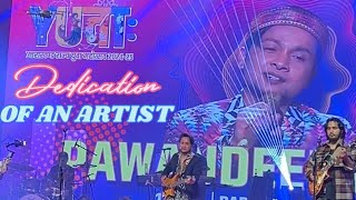 Pawandeep Performance 😎🙌 pawandeeprajan indianidol singer singerlife artist dehradun india [upl. by Yahc]