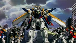 Gundam Wing Ending 1080p HD [upl. by Newo]