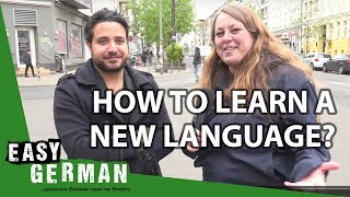 How to learn a new language with Luca Lampariello  Easy German 138 [upl. by Learsiy]