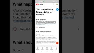 your channel is no longer eligible to monetize  reused content [upl. by Nahtanaj]