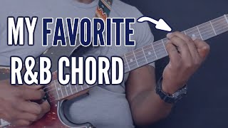 THIS is My Favorite RampB Guitar Chord RampB Guitar Lesson from Kerry 2 Smooth [upl. by Laurinda]