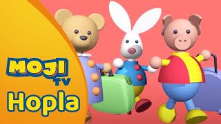 WAT ZIT IN HET KASTJE 😄  HOPLA 🐇  Nederlandse Kinderseries  MojiTV [upl. by Conrad]