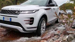 2020 Range Rover Evoque offroad capabilities demo [upl. by Assilim]