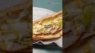 Baked Ham and Cheese Slider recipe below shorts hamandcheese slider bakedrecipe cheeserecipe [upl. by Attena390]