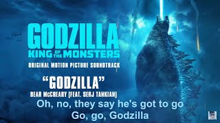 Godzilla feat Serj Tankian  Bear McCreary WITH LYRICS [upl. by Honorine]