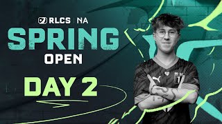 RLCS Spring Open  North America  Day 2 [upl. by Airekat422]