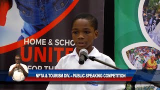 NPTA amp Tourism Div  Public Speaking Competition [upl. by Grand233]