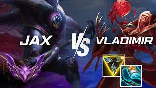 JAX VS VLADIMIR  ITEMISATION amp SPLITPUSH  League of Legends [upl. by Carlo803]