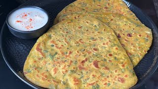 Methi Paratha Methi Paratha Recipe  Tasty and Easy Methi Recipe  Methi Thepla paratha [upl. by Eerrehs980]