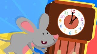 Nursery Rhymes and Kids Songs  Hickory Dickory Dock Song [upl. by Auhso]