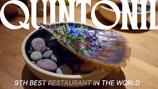 9th BEST RESTAURANT in THE WORLD  Quintonil Mexico City [upl. by Nissie]