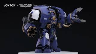 JOYTOY JT8643 Warhammer The Horus Heresy Ultramarines Leviathan Dreadnought with Cyclonic Melta Lanc [upl. by Idmann]