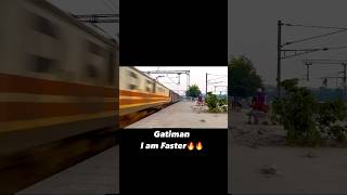 indianrailways train speed trainlover vandebharatexpress gatimanexpress youtubeshorts [upl. by Eseerehs]