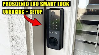 Unboxing amp Install of Proscenic L60 Smart Lock [upl. by Ofori]