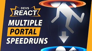 Portal Developers React to Multiple Speedruns Valve Software [upl. by Jopa]